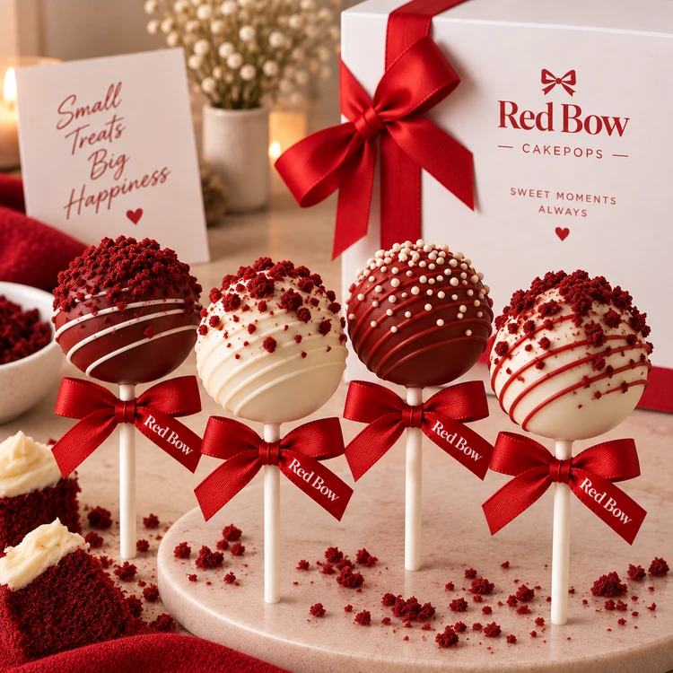 Cake Pop de Red velvet