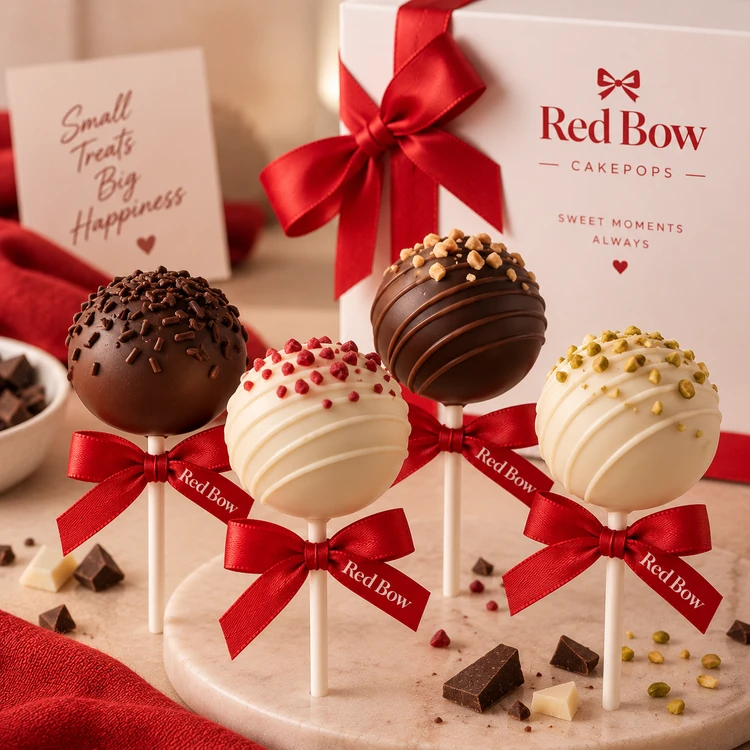 Cake Pop de chocolate and chocolate blanco